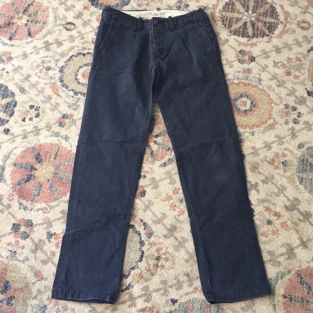 Navy Blue Hollister Chinos